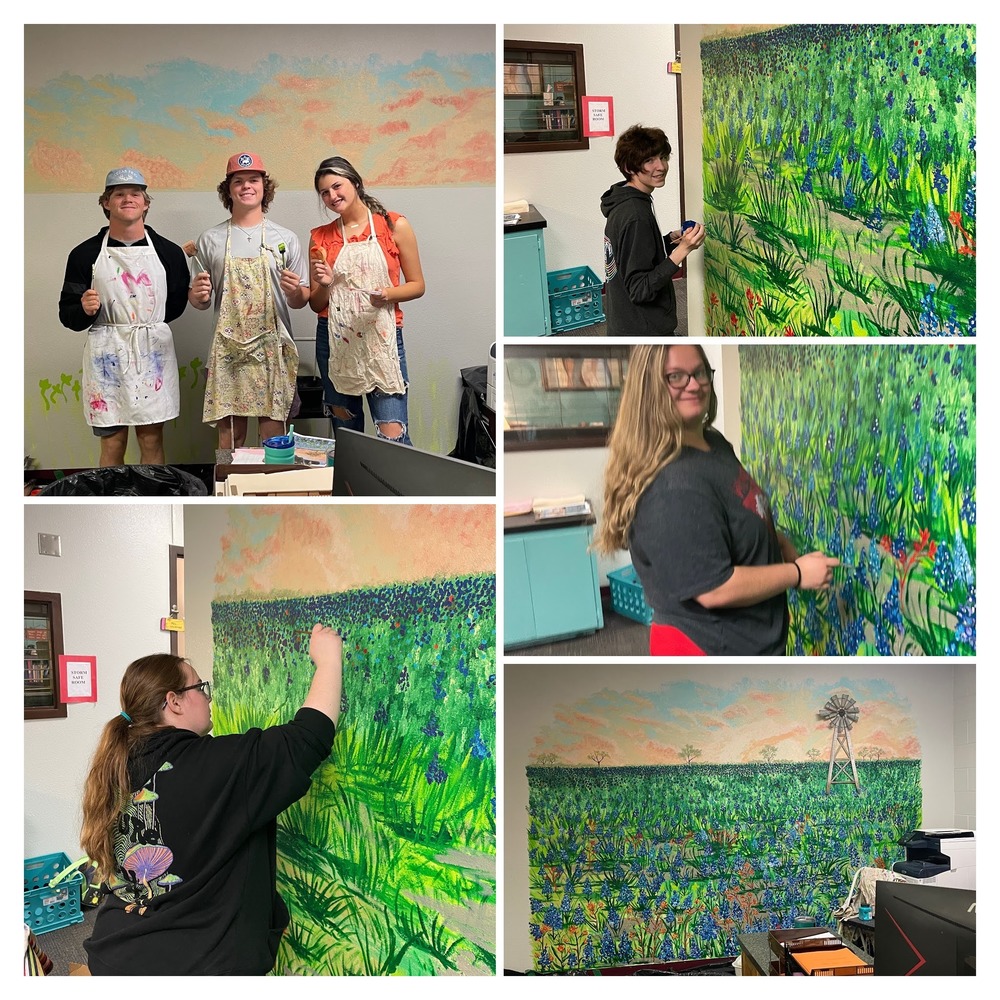 office-mural-hawley-independent-school-district
